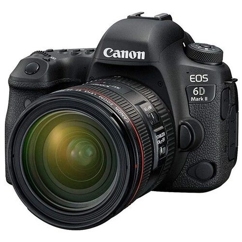 Canon Fotocamera Reflex Canon EOS 6D Mark II + Obiettivo 24-70mm F4 IS USM -