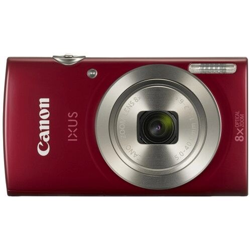 Canon Fotocamera Compatta Canon Ixus 185 Red - Prodotto in Italiano