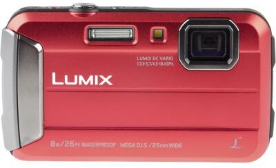 Panasonic Macchina fotografica digitale Rosso  2.7poll LCD With Built-in-Flash 16MP No No, DMC-FT30EB-R