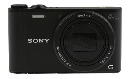 Sony Macchina fotografica digitale Nero  3.0poll LCD With Built-in-Flash 18.2MP No Sì, DSCWX350B.CEH