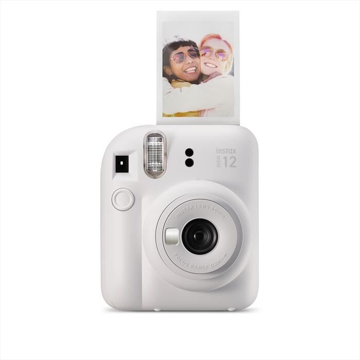 Fujifilm Macchina Fotografica Compatta Instax Mini 12-bianco