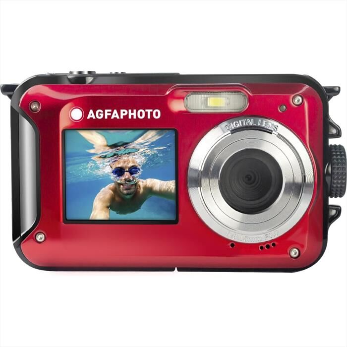 AGFA Fotocamera Wp8000-rosso