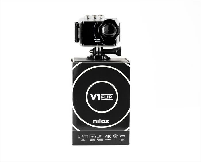 NILOX Action Cam V1 Flip-nero