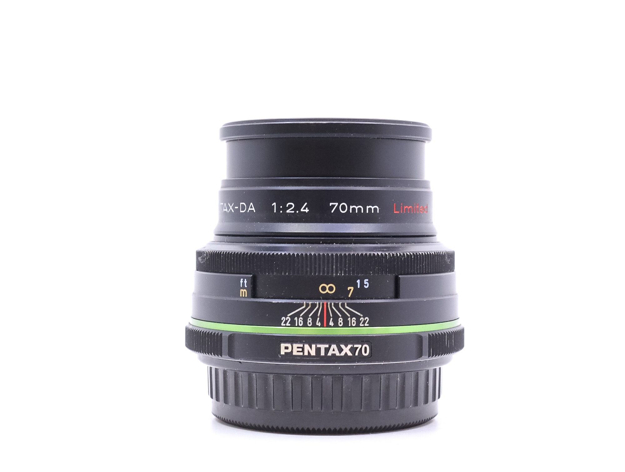 Pentax -DA 70mm f/2.4 SMC Limited (Condition: Good)