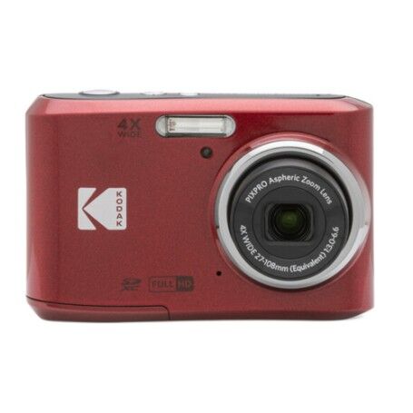 Kodak PIXPRO FZ45 1/2.3" Fotocamera compatta 16 MP CMOS 4608 x 3456 Pixel Rosso (FZ45RD)