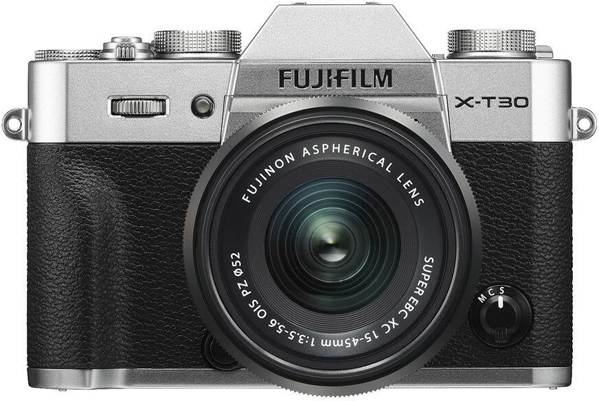 Fujifilm X -T30 II + 15-45mm Corpo MILC 26,1 MP X-Trans CMOS 4 9600 x 2160 Pixel Argento, Nero