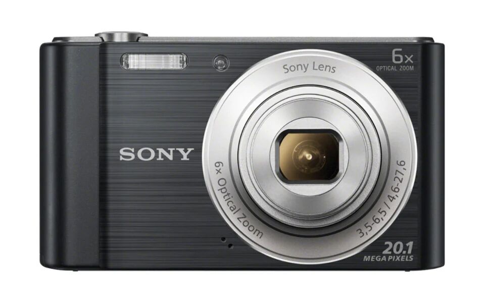 Sony Cyber-shot DSC-W810 1/2.3 Fotocamera compatta 20,1 MP CCD 5152 x 3864 Pixel Nero