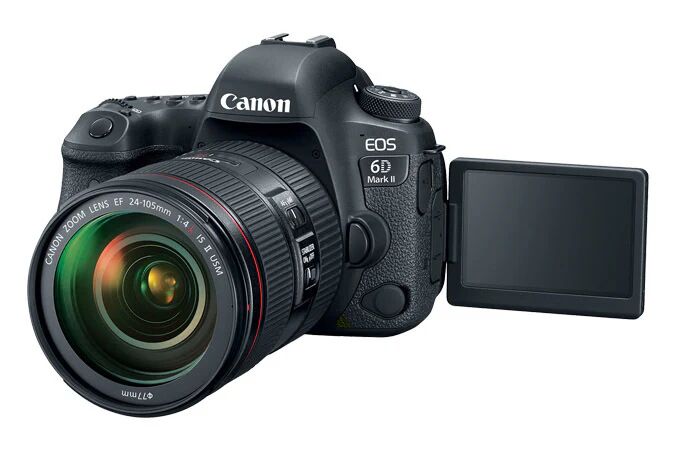 Canon EOS 6D Mark II + EF 24-105mm IS STM Kit fotocamere SLR 26,2 MP CMOS 6240 x 4160 Pixel Nero