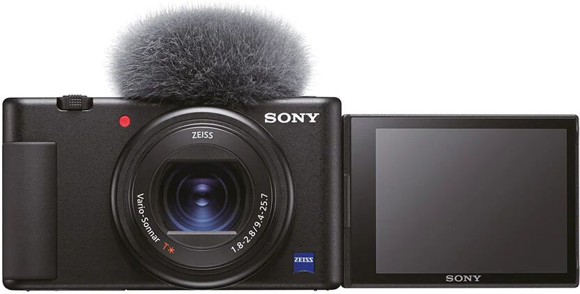 Sony Vlog Camera ZV-1 - Fotocamera Digitale con schermo LCD direzionabile ideale per Vlog e video 4K