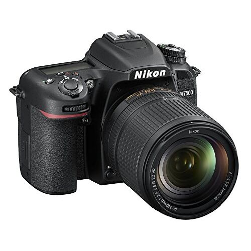 Nikon D7500 Digitale spiegelreflexcamera, 20,9 megapixel, SD-8 GB 200 x Premium Lexar, Kit VR AF-S 18/140, zwart