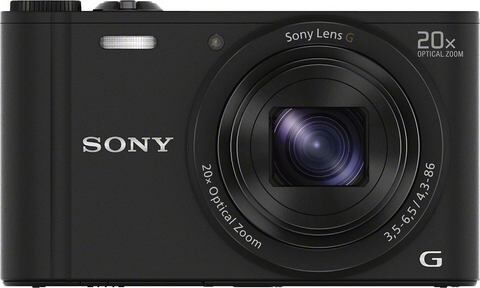 Sony Cyber-Shot DSC-WX350 Compakt camera, 18,2 Megapixel, 20x opt. Zoom, 7,5 cm (3 inch) Display  - 206.32 - zwart