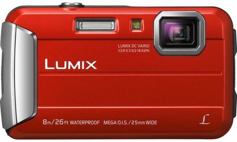 Panasonic Lumix DMC-FT30 Outdoor camera, 16,1 Megapixel, 4x opt. Zoom, 6,7 cm Display  - 160.95 - oranje