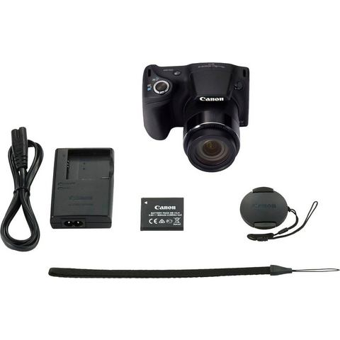 Canon »PowerShot SX430 IS« bridge-camera (20 MP, 45x optische zoom, NFC wifi (wifi))  - 332.52 - zwart