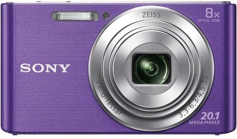 Sony »DSC-W830« compact-camera (ZEISS Vario-Sonnar® T*, 20,1 MP, 8x optische zoom)  - 115.05 - paars