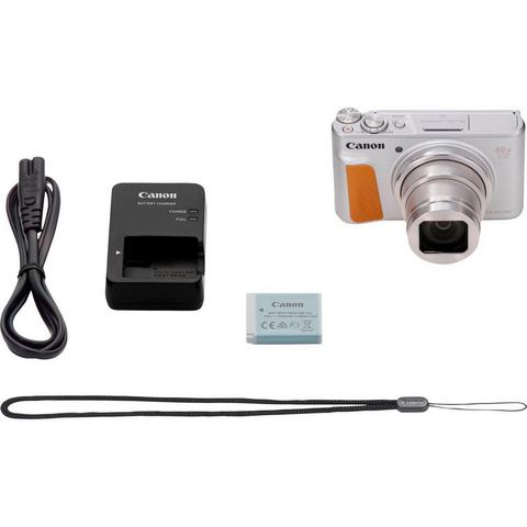 Canon »PowerShot SX740 HS« compactcamera (20,3 MP, 40x optische zoom, Bluetooth WLAN (wifi))  - 405.70 - zilver