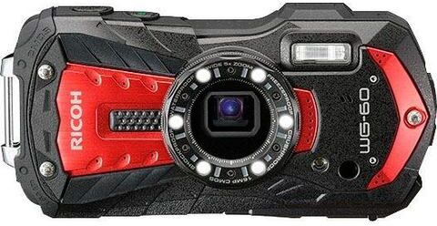 Ricoh »WG-60« outdoorcamera (16 megapixel, wifi)  - 236.78 - rood