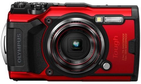 Olympus »Tough TG-6« outdoorcamera (12 MP, 4x optische zoom, wifi)  - 464.26 - rood