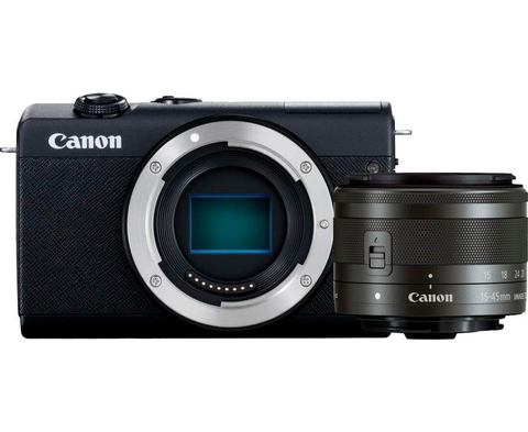 Canon »EOS M200 EF-M 15-45mm f3.5-6.3 IS STM Kit« systeemcamera  - 553.66 - zwart