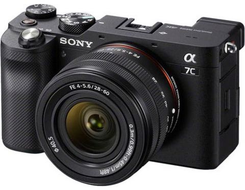 Sony Full-frame digitale camera »ILCE-7CLB - Alpha 7C E-Mount mit SEL2860« (FE 28–60 mm F4–5,6, 24,2 MP)  - 2399.00 - zwart