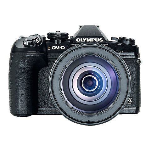 Olympus »E-M1 Mark III 12-100mm Kit blk/blk« spiegelreflexcamera  - 2999.99 - zwart