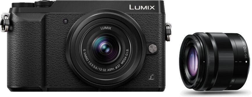 Panasonic Lumix DMC-GX80 + 12-32mm + 35-100mm - Zwart