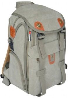 Braun Photo Technik Canvas Backpack Camera Backpack, concr.