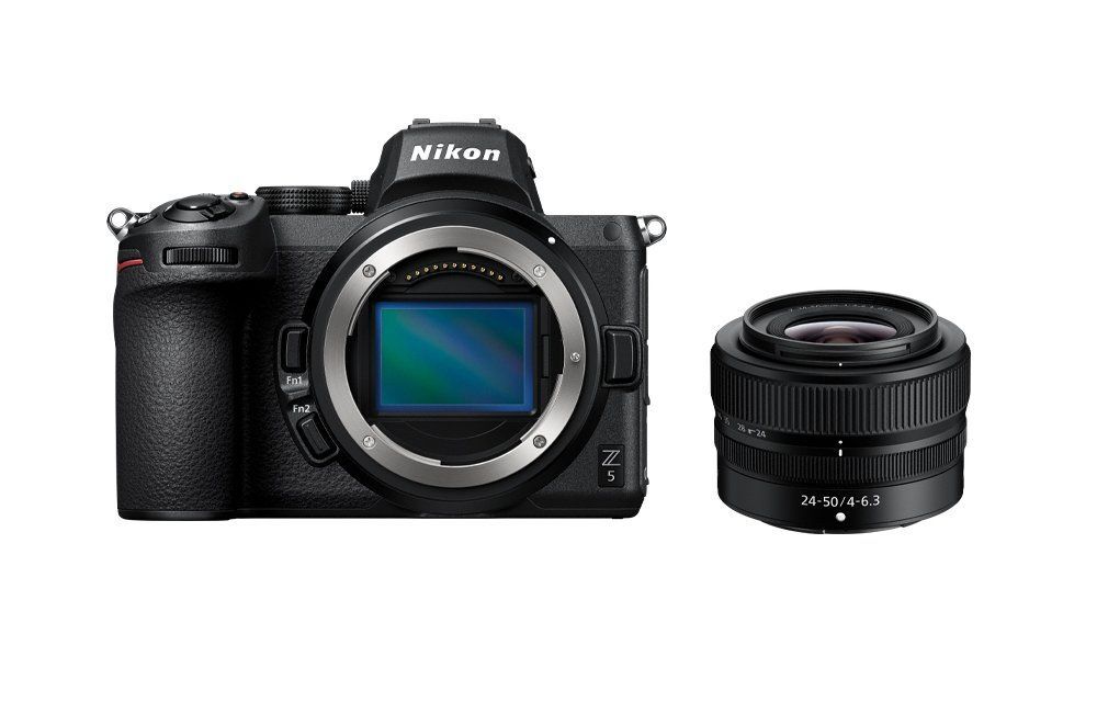 Nikon Z 5 + Nikkor Z 24-50mm + FTZ Adapter
