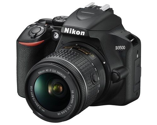 Nikon D3500 + Af-p Dx 18-55 F/3,5-5,6g Vr