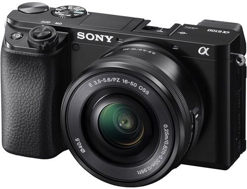 Sony A6100 + 16-50 Mm Power Zoom Lens Black