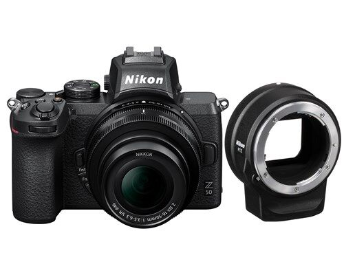Nikon Z 50 + Z 16-50mm F/3.5-6.3 Vr + Mount Adapter Ftz