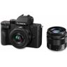 Panasonic DC-G100W Lumix aparat dla vlogerów + H-FS12032 12-32mm, F3.5-5.6 + obiektyw H-FS35100 35-100 mm, F4.0-5.6 (4K 30p/FHD 60p, Hybrid I.S.), cza