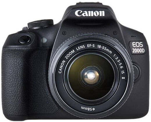 Canon Eos 2000D + EF-S 18-55 IS II