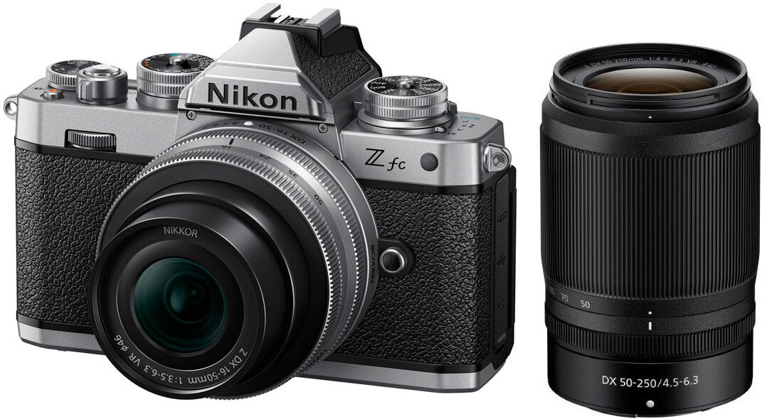 Nikon H�brida Z fc + 16-50mm + 50-250mm