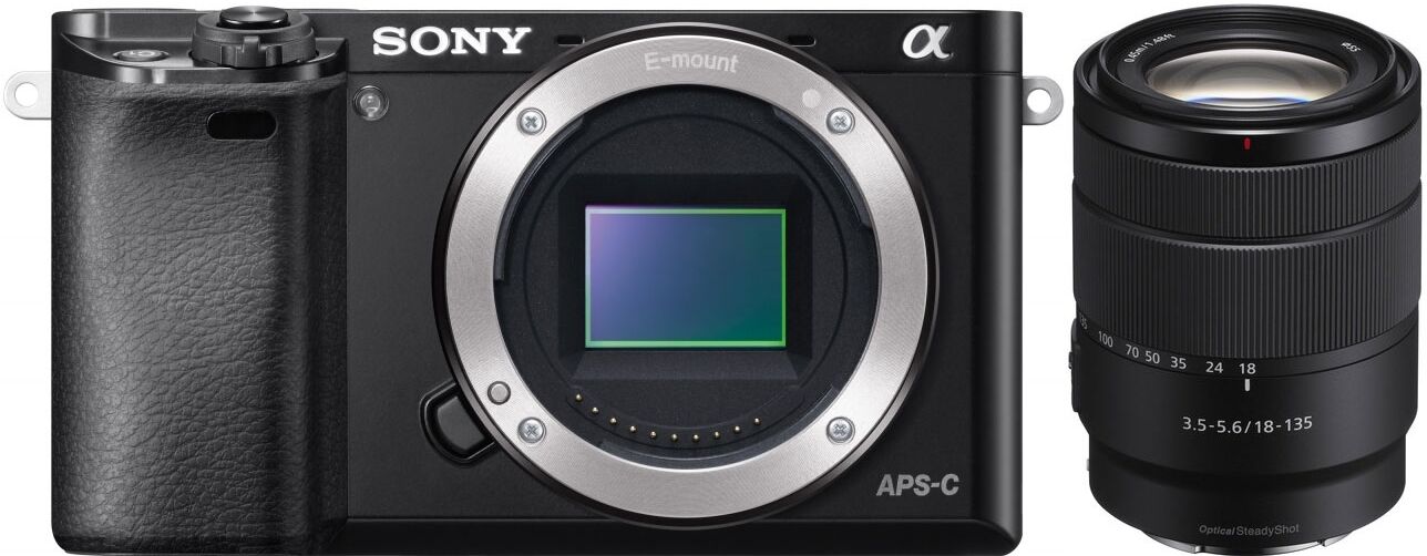 Sony Alpha 6000 + 18-135mm OSS Preta