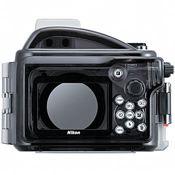 Nikon WP-N2 undervattenshus till Nikon J3 / S1 - för kamera med NIKKOR VR 10-30mm f/3,5-5,6 VR monterat
