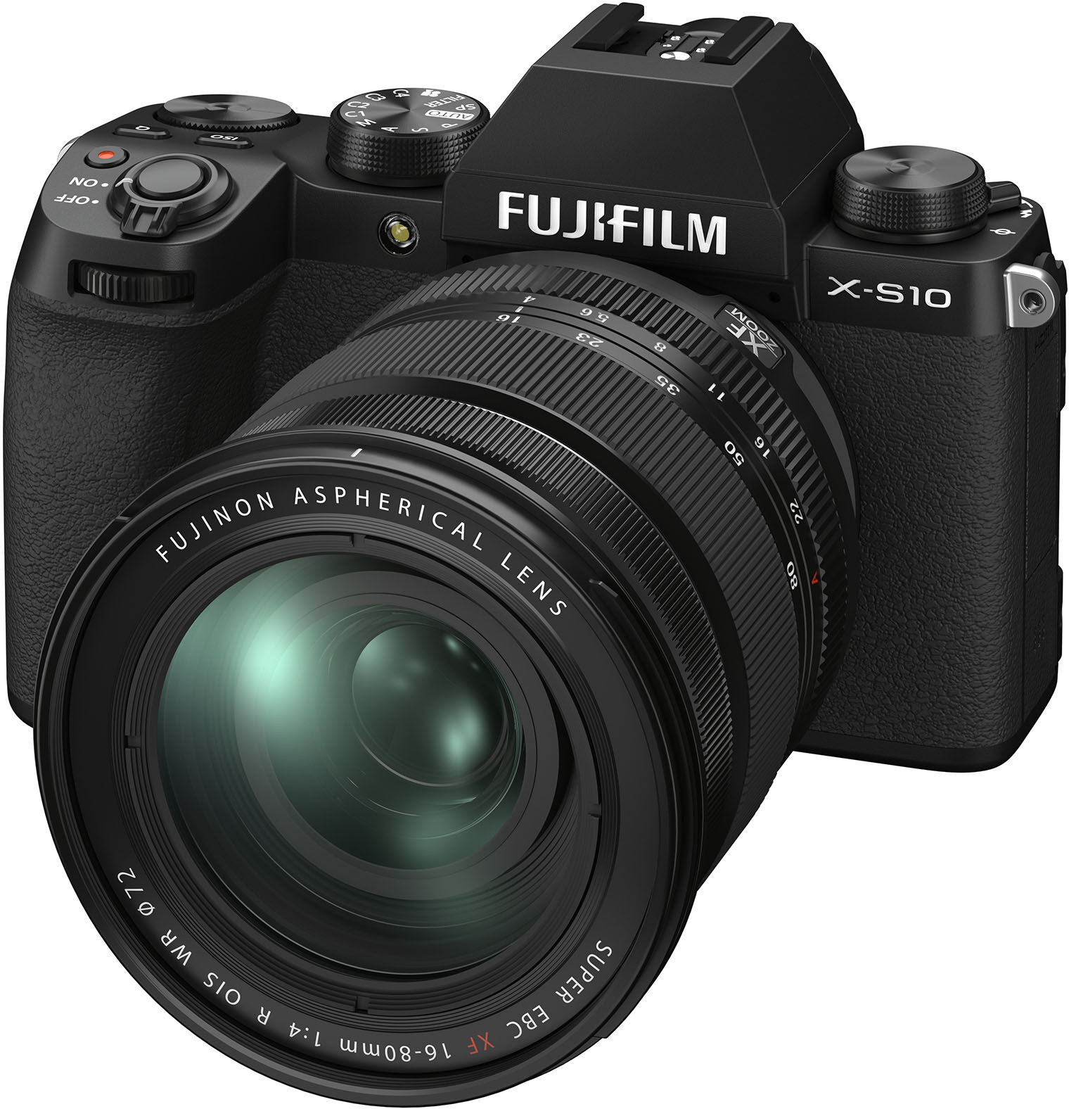 Fujifilm X-S10 kamerahus svart + XF 16-80/4,0 R OIS WR