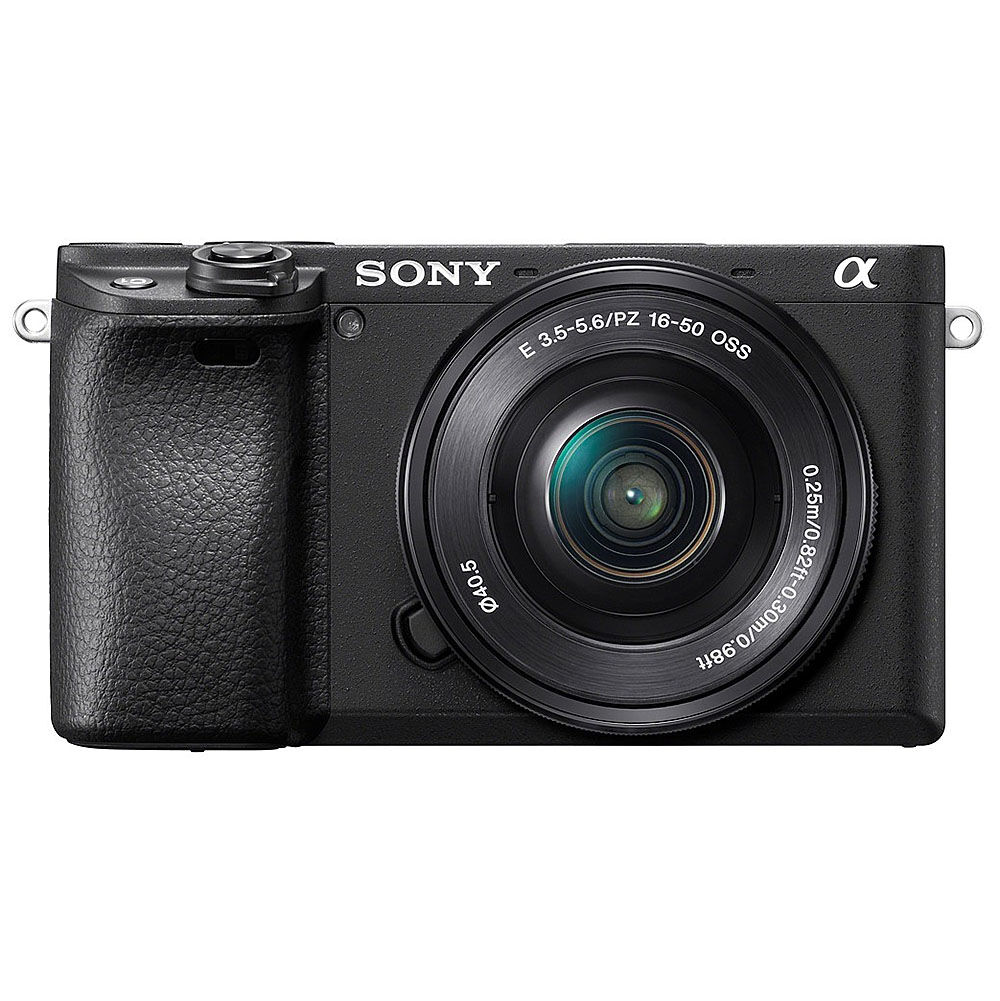 Sony A6400 kamerahus, svart + PZ 16-50/3,5-5,6 OSS