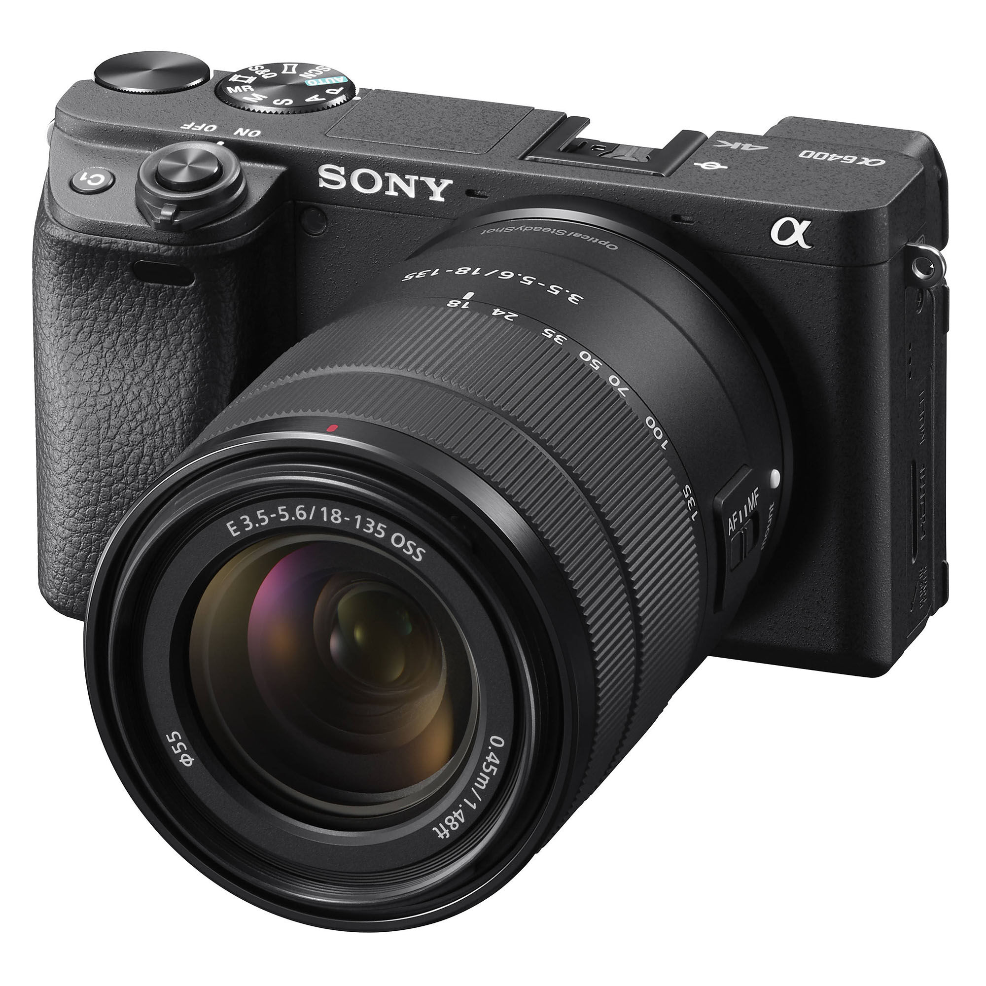 Sony A6400 svart kamerahus + 18-135/3,5-5,6 OSS