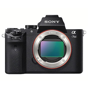 Sony A7 II kamerahus + Sony FE 85/1,8, E-fattning (fullformat)