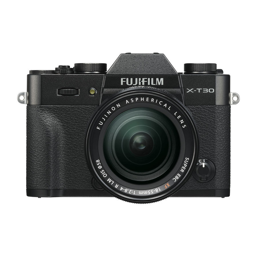 Fujifilm X-T30 kamerahus, svart + XF 18-55/2,8-4 R LM OIS