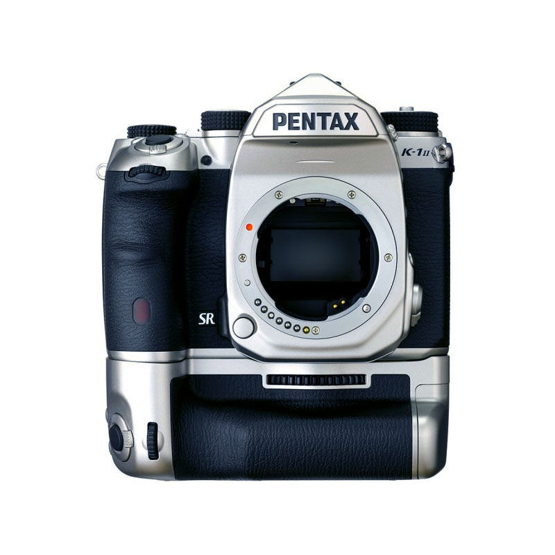 Pentax K-1 Mark II Silver Edition, kamerahus med batterigrepp