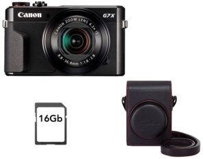 Canon PowerShot G7 X Mark II Premium kit