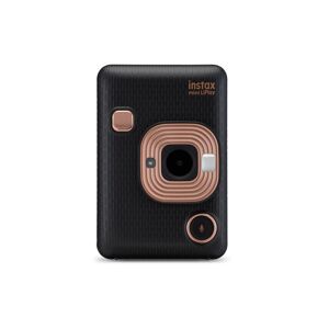 Fuji Instax Mini LiPlay Hybrid Instant Camera - Elegant Black