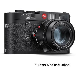 Leica M6 Film Camera Body Black Paint- Cameras