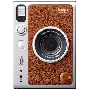 instax mini Evo Instant Camera in Brown