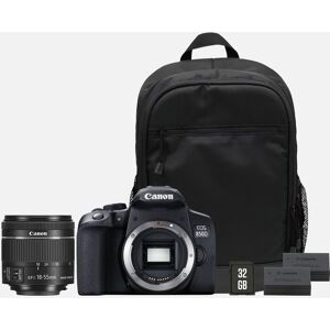 Canon EOS 850D Camera + EF-S 18-55mm IS STM Lens + Backpack + SD Card + Spare Battery