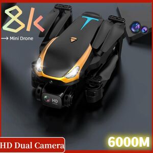 JJRC New Drone Professional 8K HD ESC Dual Camera Aerial Photography Quadcopter Remote Control 520° Obstacle Avoidance Control Distance 6000M Toy