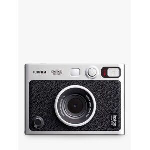 Fuji Instax Mini Evo Instant Camera with Built-In Flash, Black - Black - Unisex