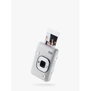 Fuji Instax Mini LiPlay Hybrid Instant Camera with 2.7 - Stone White - Unisex