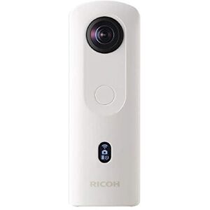 Ricoh THETA SC2 WHITE 360°Camera 4K Video with image stabilization High image quality High-speed data transfer Beautiful night view shooting with low noise Thin & Lightweight For iOS, Android